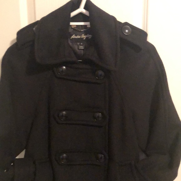 Black swing coat - Picture 3 of 6